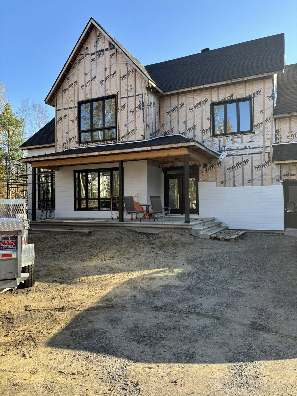 Chantier Construction Prud'homme et Frère — Lac-des-Écorces