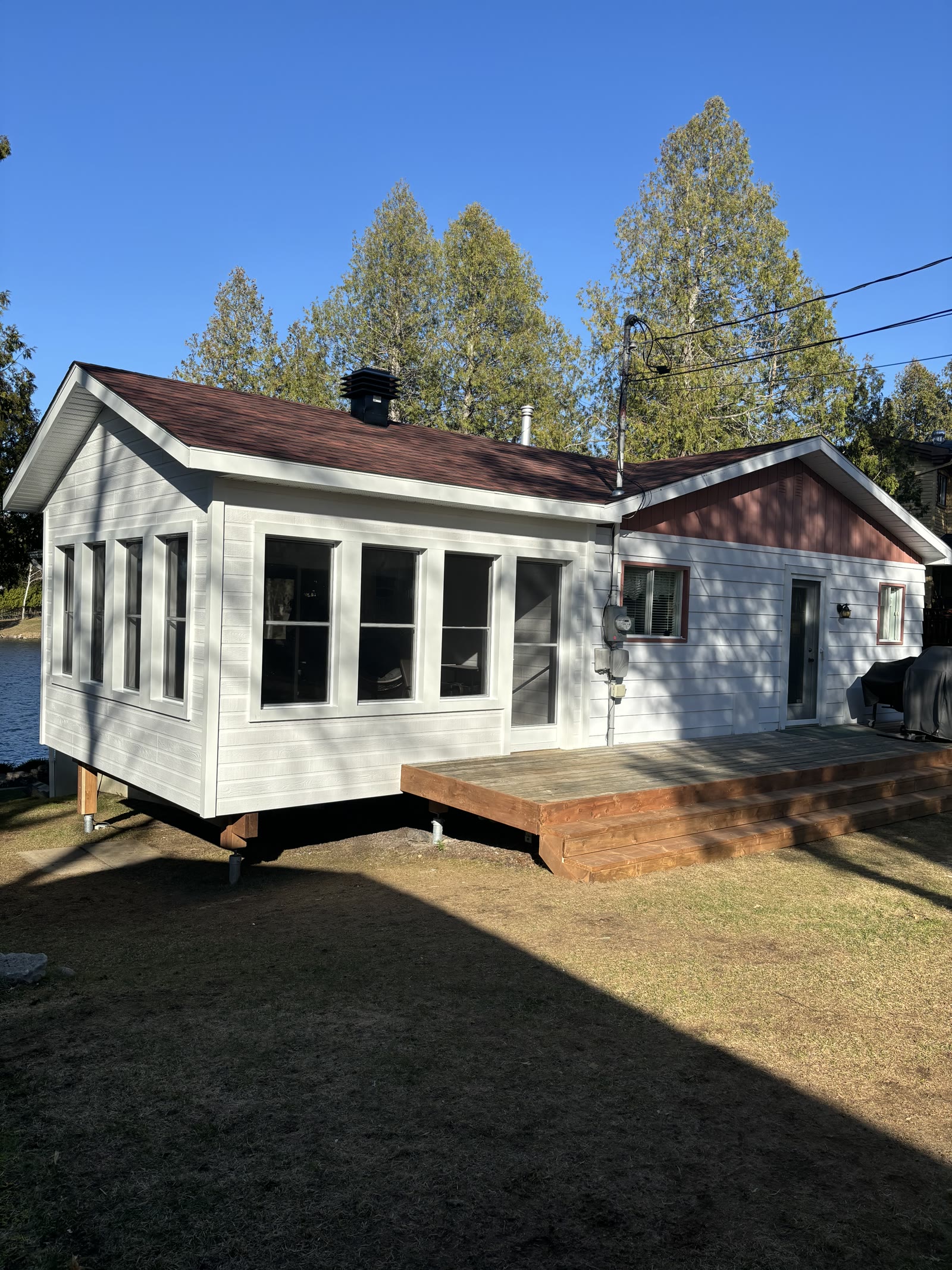 Agrandissement avec solarium Hautes-Laurentides